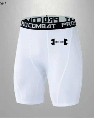 Fitness, training, quick drying, breathable, super elastic men's tight shorts