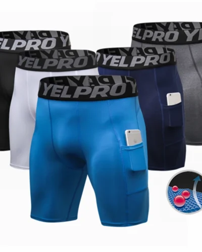 New Design Men's Shorts With Pocket Basketball Shorts Sport Running Tight Fitness Short Trouser Shorts
