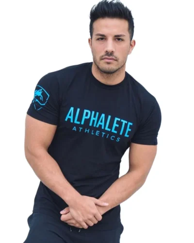 Cotton Casual Printed T-shirt Men Short Sleeve Skinny Tee Shirt Male Gym Fitness Tops Summer Sport Training Crossfit Clothing