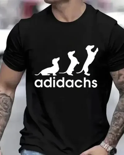 2024 Men's T-shirt Dachshund Dog Lover T Shirt Graphic Tee Shirts Oversized Men Women Tshirt Harajuku Fashion Men's Brand Shirts