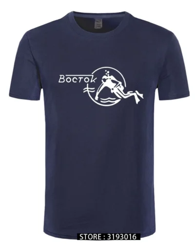 Vostok Scuba Dude New Design Print Men T Shirt Japanses Style High Quality Graphic 3D Top Tee Summer Sweatshirt Drop Ship