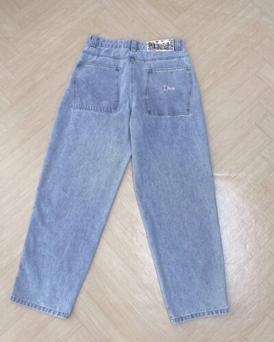2025 Y2K Dime Jeans for Men Dime Skate Baggy Jeans Embroidery Denim Simple Dime Pants Women Jeans Mujer Hot traf  Men jean
