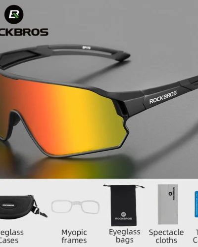ROCKBROS Bike Glasses Polarized / Photochromic UV400 Sun Protection Sports Eyewear Bicycle Sunglasses MTB Road Cycling Glasses