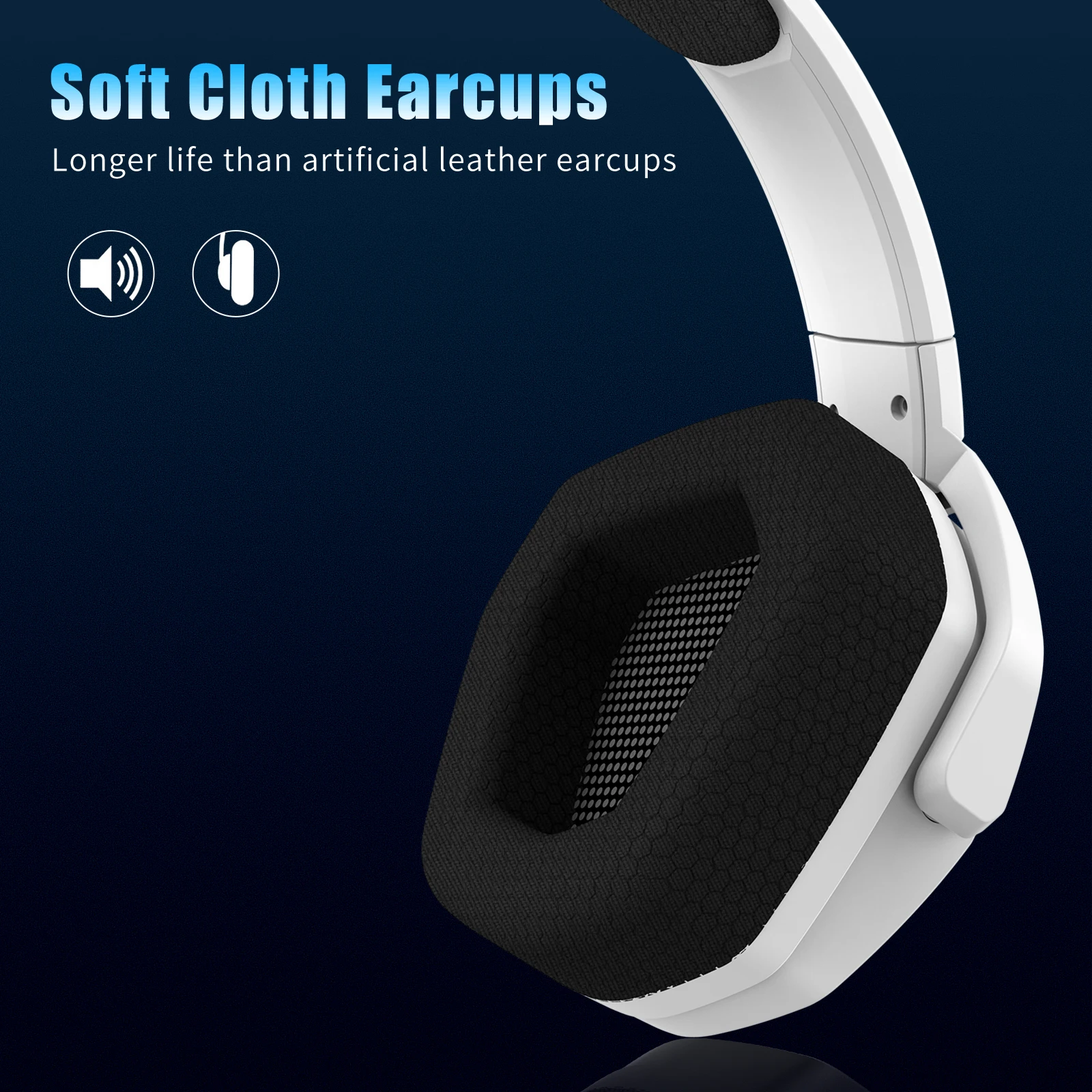 NUBWO G06 2.4G Dual Wireless Gaming Headset 5ms Low Latency 7.1 Surround ENC Mic For PC PS4 PS5 Gaming Bluetooth Headphones - Image 5