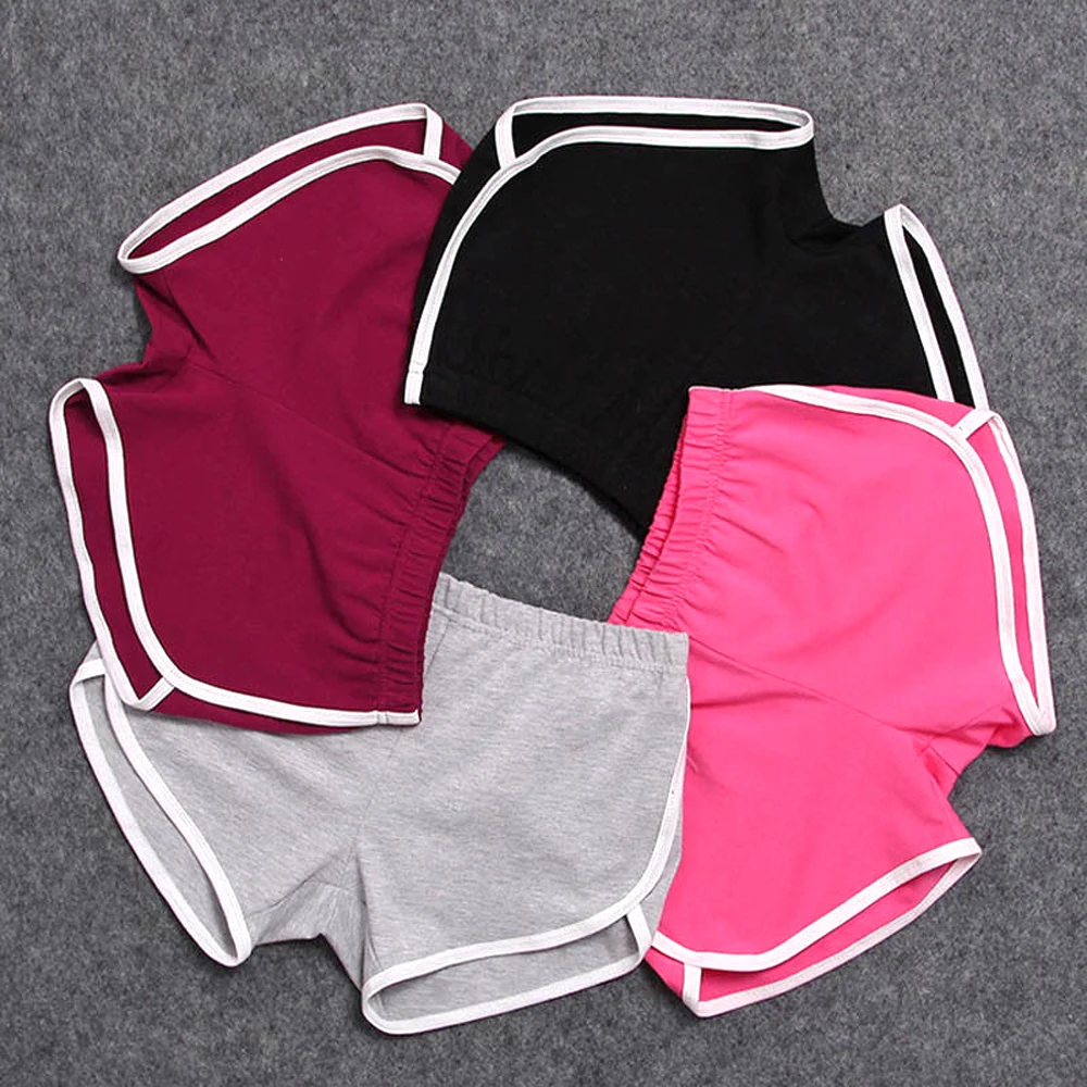 Women Mid Waist Sport Shorts Slim Fit High Stretchy Short Trousers For Summer Female Ladies Running Exercise Beach Short Pants - Image 2
