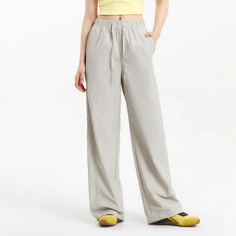 Semir Casual Pants Women Moisture Wicking Relaxed Fit Wide Leg 2025 New Summer Cool Feeling Sun Protection Long Pants - Image 5