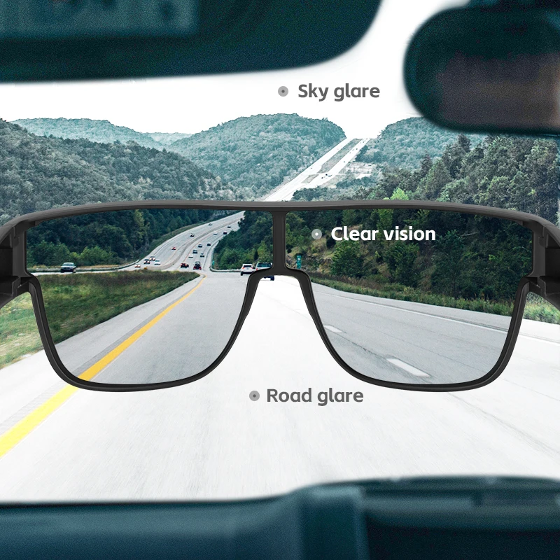 ROCKBROS Polarized Cycling Sunglasses Mutilfunctional Glasses UV Protection Set Glasses Frame Compatible Men's Women's Sunglass - Image 2