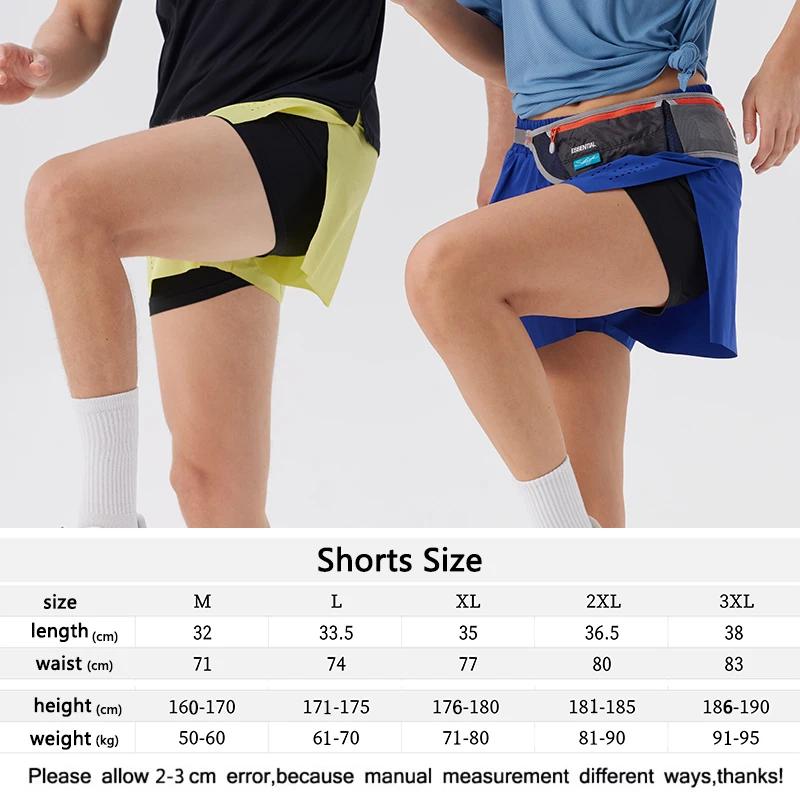 Summer Men's Compression Jogging Sports Shorts Gym Fitness Training Running Sportswear Comfortable Lightweight Active Wear - Image 4