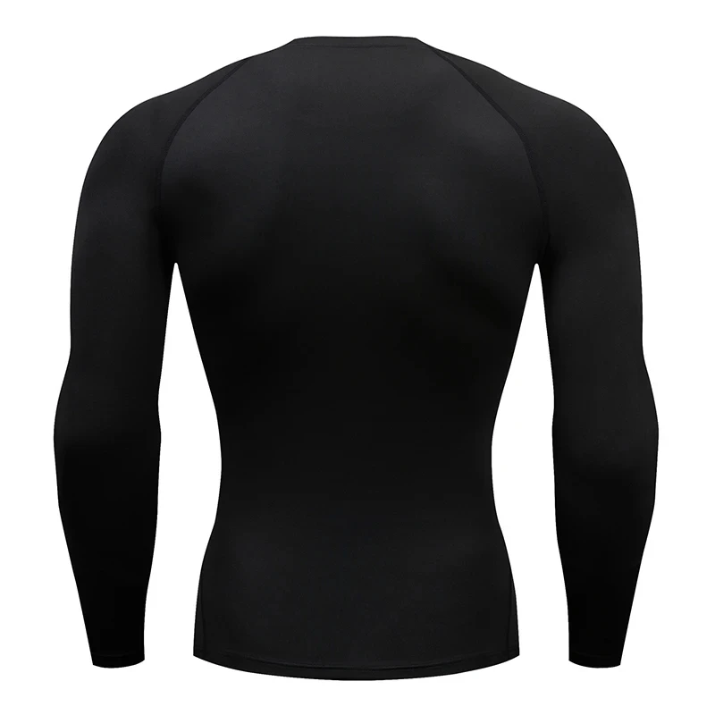 Men's Long Sleeves Spider Fitness Dry Fit T-shirt Gym Compression Shirt Sportswear Outdoor Sports Running Tees Tops Rashgard - Image 2