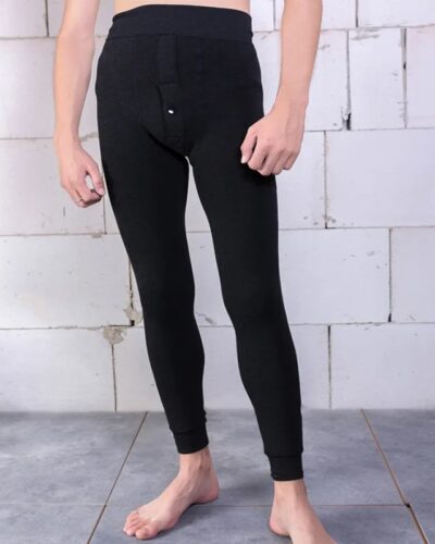 Men’s Winter Velvet Leggings – High Pressure Warm Jogger Pants