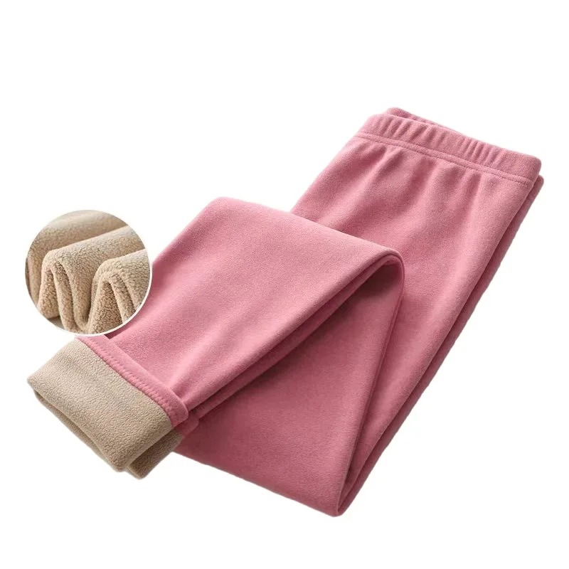 Women’s Winter Thermal Fleece Leggings – Thick Elastic Warm Underwear Pants - Image 3