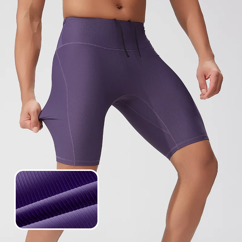 Men’s Quick-Dry Gym Compression Shorts with Mesh Back & Pockets - Image 3