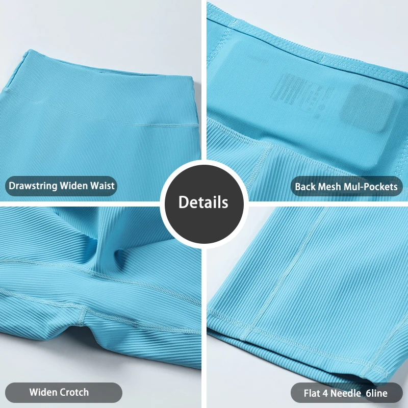 Men’s Quick-Dry Gym Compression Shorts with Mesh Back & Pockets - Image 5